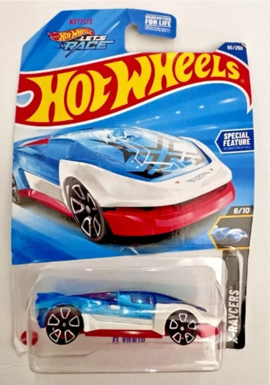 Hot Wheels El Viento X-Raycers 6/10 Netflix Let's Race 2024 Factory Sealed